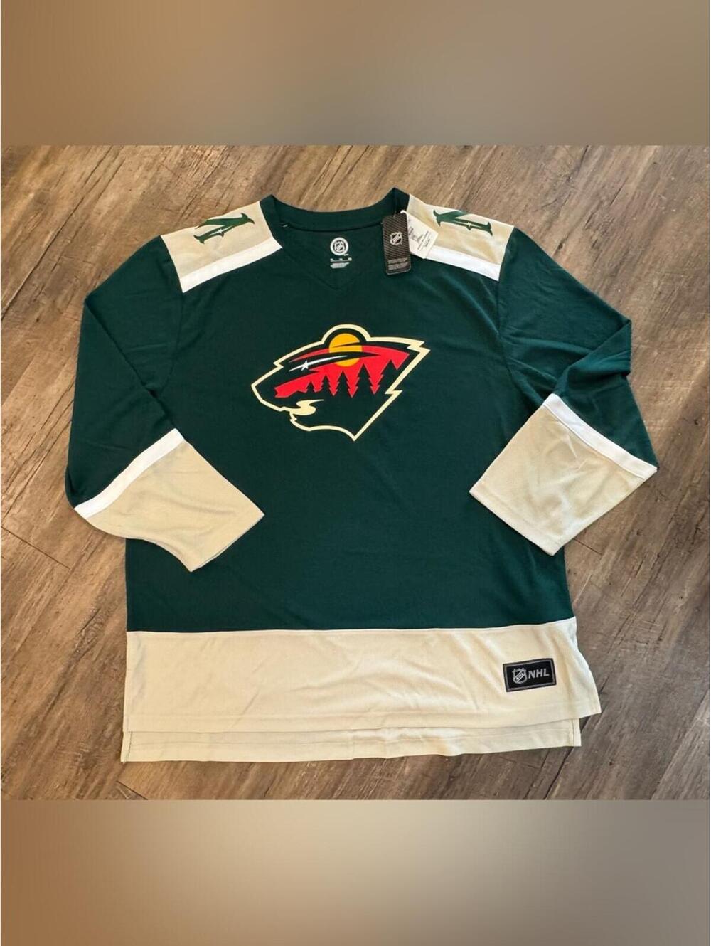 NWT Minnesota Wild KAPRIZOV 97 Jersey Officially Licensed NHL Gear sz XL